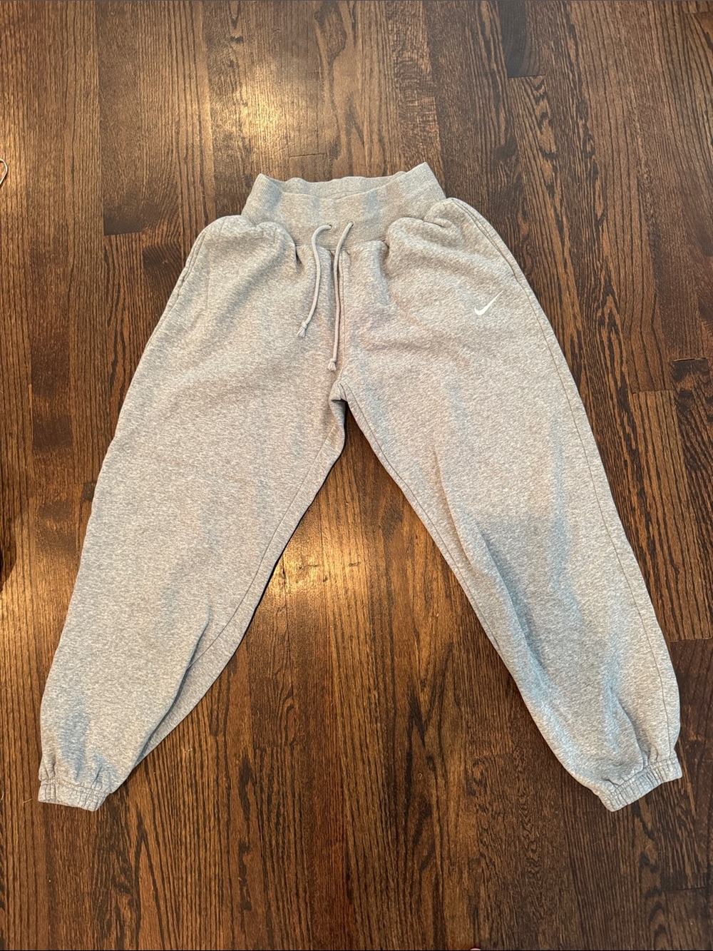 Nike Light Gray Heather Jogger Sweatpants